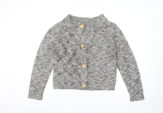 Womens UK Size M Linea Grey Cardigan Jumper