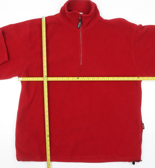 Mens UK Size XL Champion Red Pullover Sweatshirt