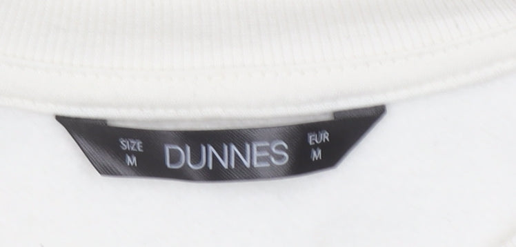 Womens UK Size 12 Dunnes Stores Ivory Pullover Sweatshirt