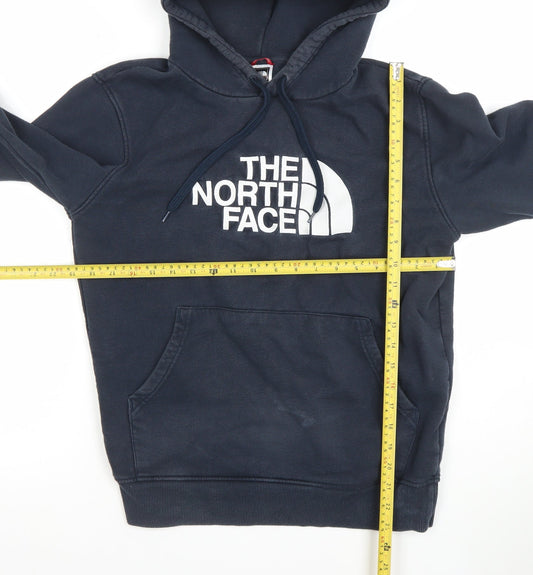 Mens UK Size S The North Face Blue Pullover Hoodie