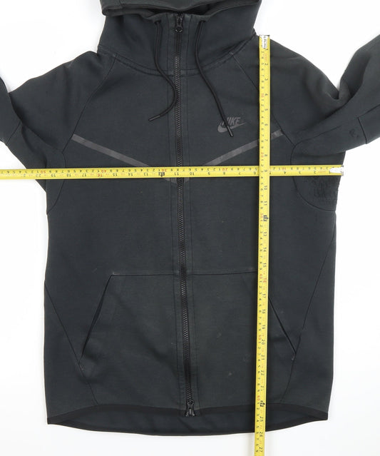Mens UK Size S Nike Black Full Zip Hoodie