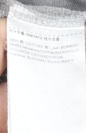 Bossini Boys Grey London Zoo Graphic Cotton Pullover Sweatshirt 9-10 Years