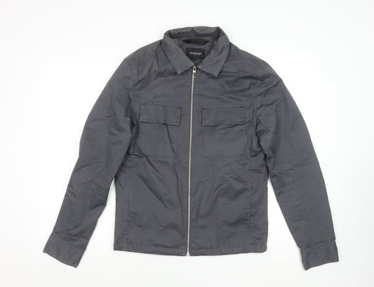 Mens UK Size S Marks and Spencer Grey Basic Jacket