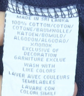 Ralph Lauren Men's Blue Slim Fit Polo Shirt Size M