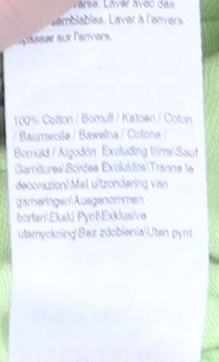 River Island Men's Green Graphic Print Cotton T-Shirt Size M Regular Fit