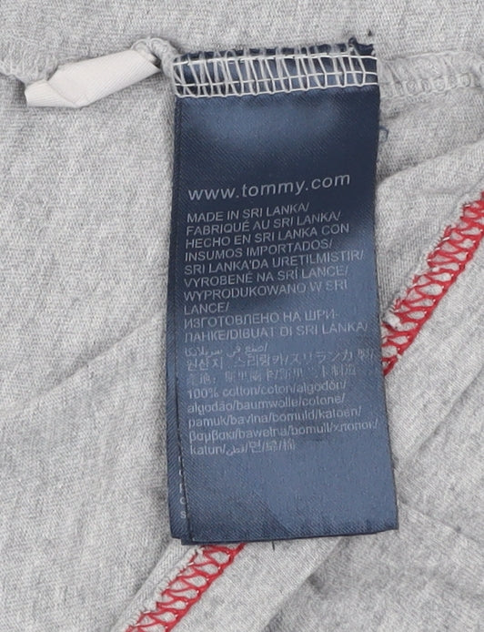 Mens UK Size S Tommy Hilfiger Grey T-Shirt