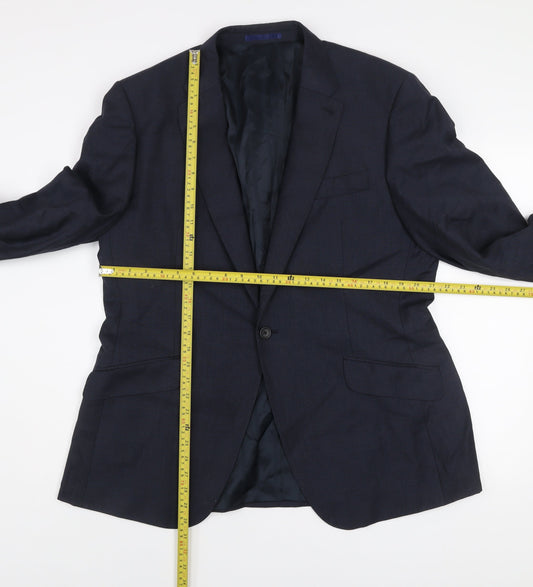 Mens UK Size 44 NEXT Regular Blue Suit Jacket
