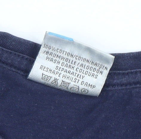 Starworld Men's Blue XL Loughborough University Graphic T-Shirt