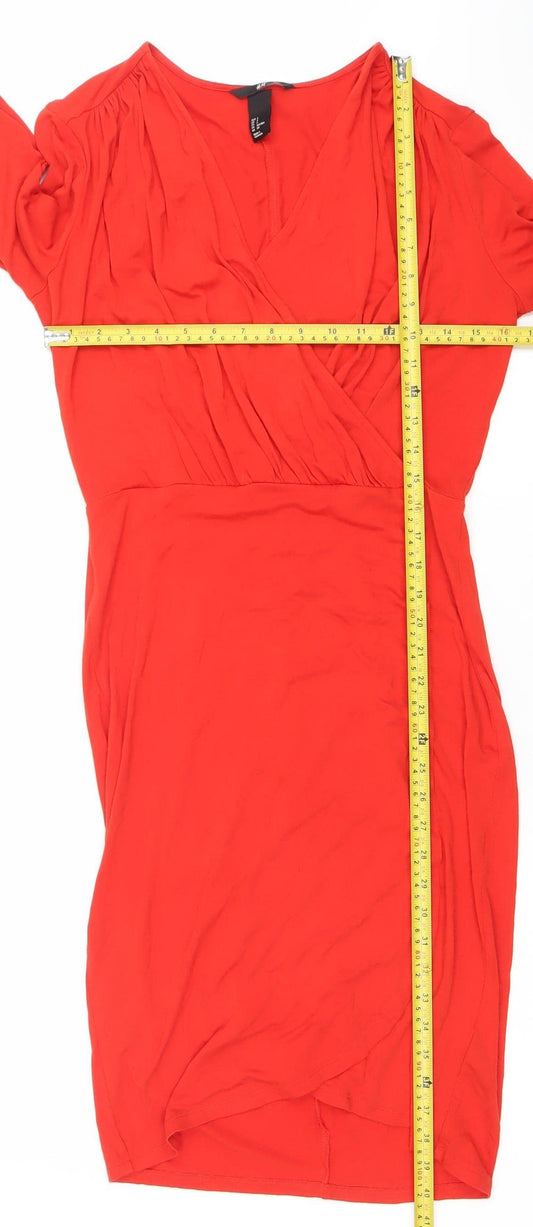 Womens UK Size S H&M Bodycon Dress