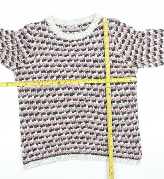 Damart Women’s Multicoloured Chunky Knit Jumper Size S 10/12
