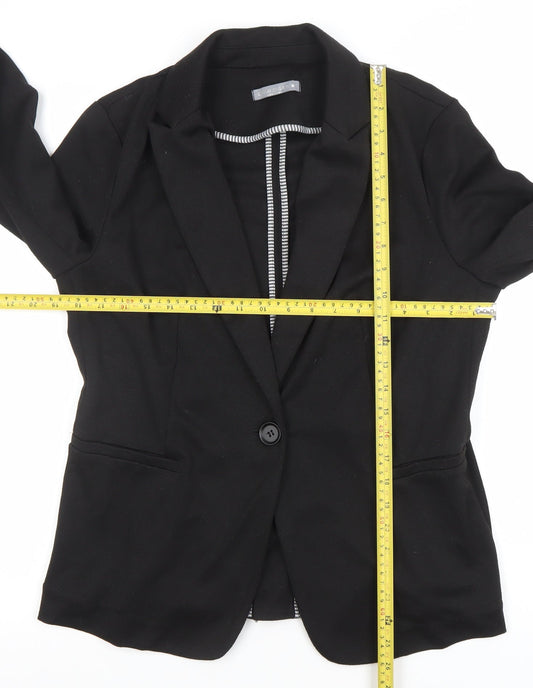 Womens UK Size L Olivia Moon Regular Black Blazer