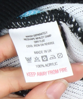 Back to the Future Men's Black M Graphic Knit Jumper