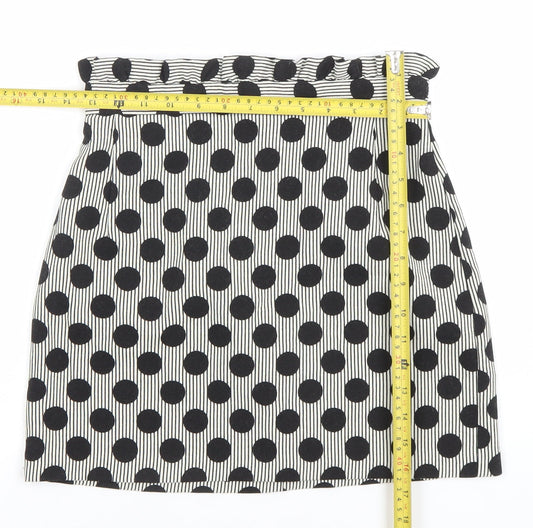 Womens UK Size 8 Topshop Straight & Pencil Jersey Skirt