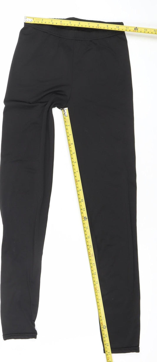 Womens UK Size S Outland Slim Fit Leggings Black Leggings
