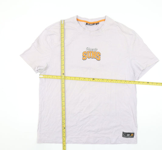 NBA Men’s White Phoenix Suns Graphic Sports T-Shirt Size L