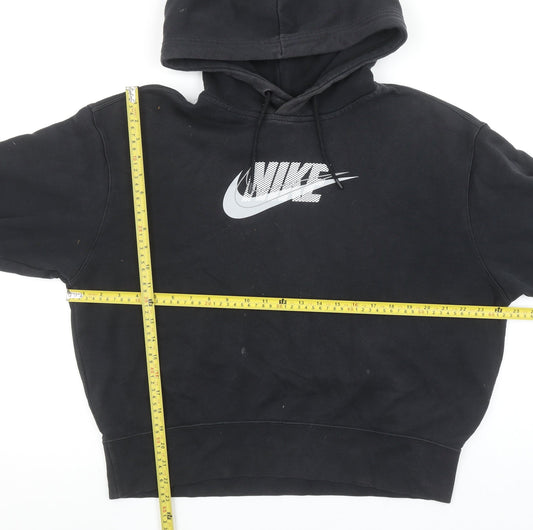 Mens UK Size S Nike Black Pullover Hoodie