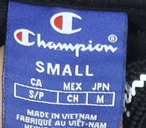 Mens UK Size S Champion Black Pullover Hoodie