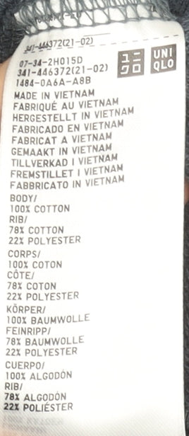 Uniqlo Men’s Blue Keith Haring Graphic Pullover Sweatshirt Size S