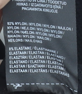 Everlast Womens Black Cropped Activewear T-Shirt UK 10