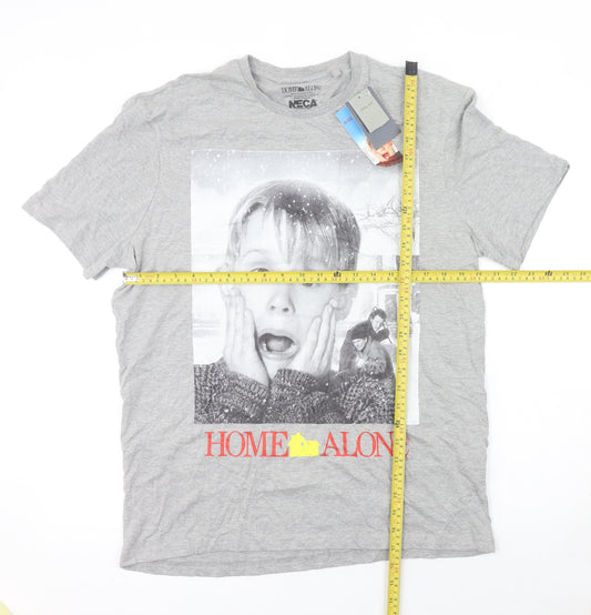 Mens UK Size L TU Grey T-Shirt