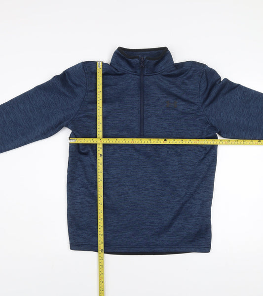 Mens UK Size S Under armour Blue Pullover Sweatshirt