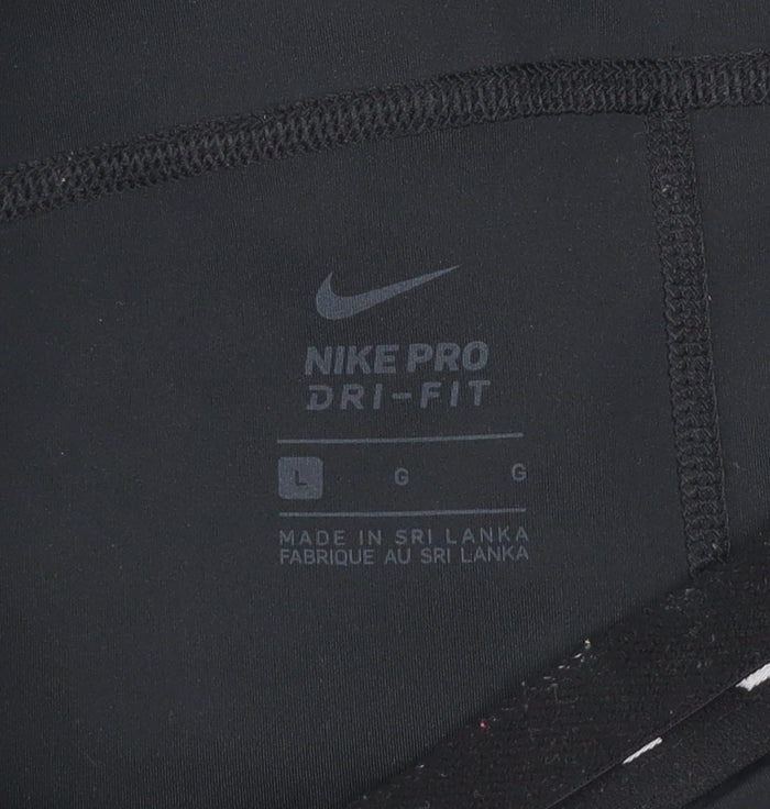 Nike Pro Dri-FIT Black Women's L Leggings Slim Fit Activewear