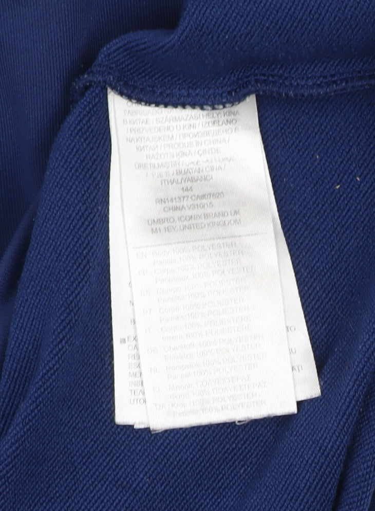 Umbro Men’s Blue 1/4 Zip Sports Training Sweatshirt M