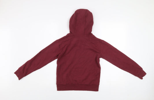 Girls UK Size 9-10 Years Jack Wills Red Pullover Hoodie