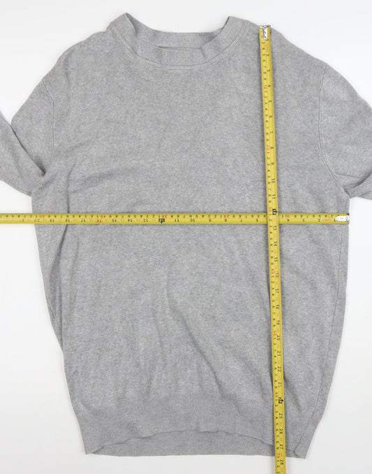 Womens UK Size 14 Zara Grey Pullover Jumper