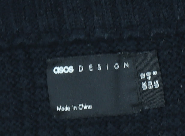 ASOS DESIGN Women's Black Knit Pencil Skirt Size 12