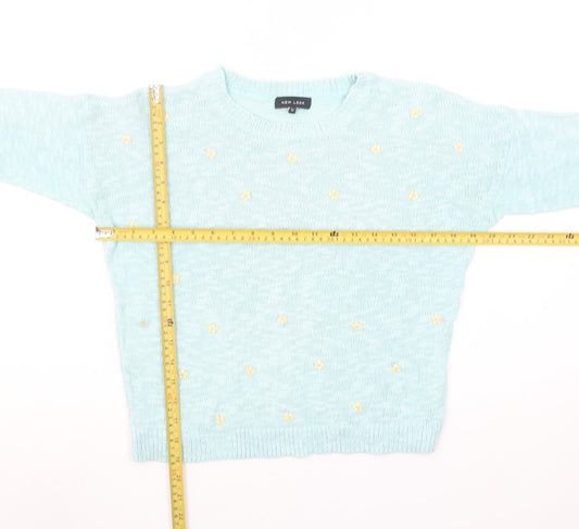Womens UK Size 12 New Look Blue Pullover Jumper