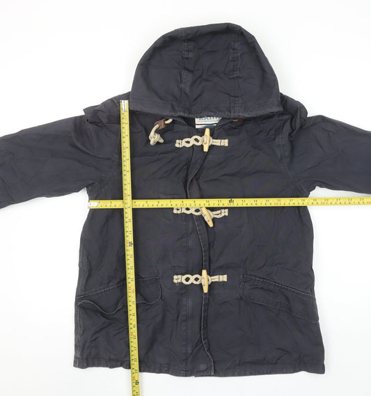 Womens UK Size 12 Seasalt Cornwall Blue Duffle Coat