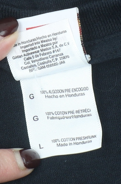 Marvel Comics Men's Black L Avengers Graphic T-Shirt