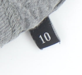 Boys UK Size 10 Years Diesel Grey Basic T-Shirt