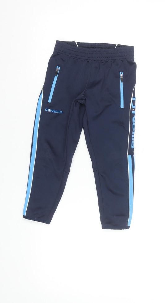 Boys UK Size 3-4 Years O'Neills Regular Fit Jogger Blue Trousers