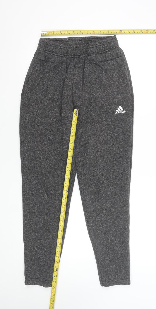 Mens UK Size S adidas Regular Fit Jogger Grey Trousers