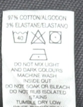 Mens UK Size 38 in St. Bernard for Dunnes Stores Regular Fit Chino Grey Trousers