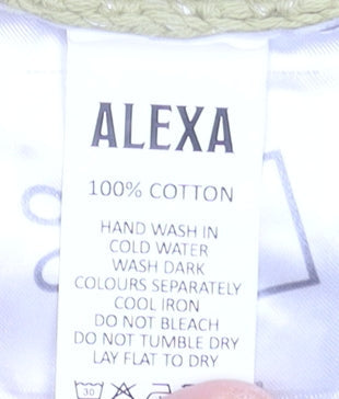 Womens UK Size M ALEXA Beige Pullover Jumper