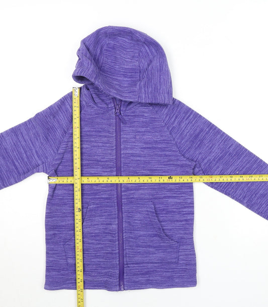 Girls UK Size 9-10 Years Mountain Warehouse Purple Basic Jacket