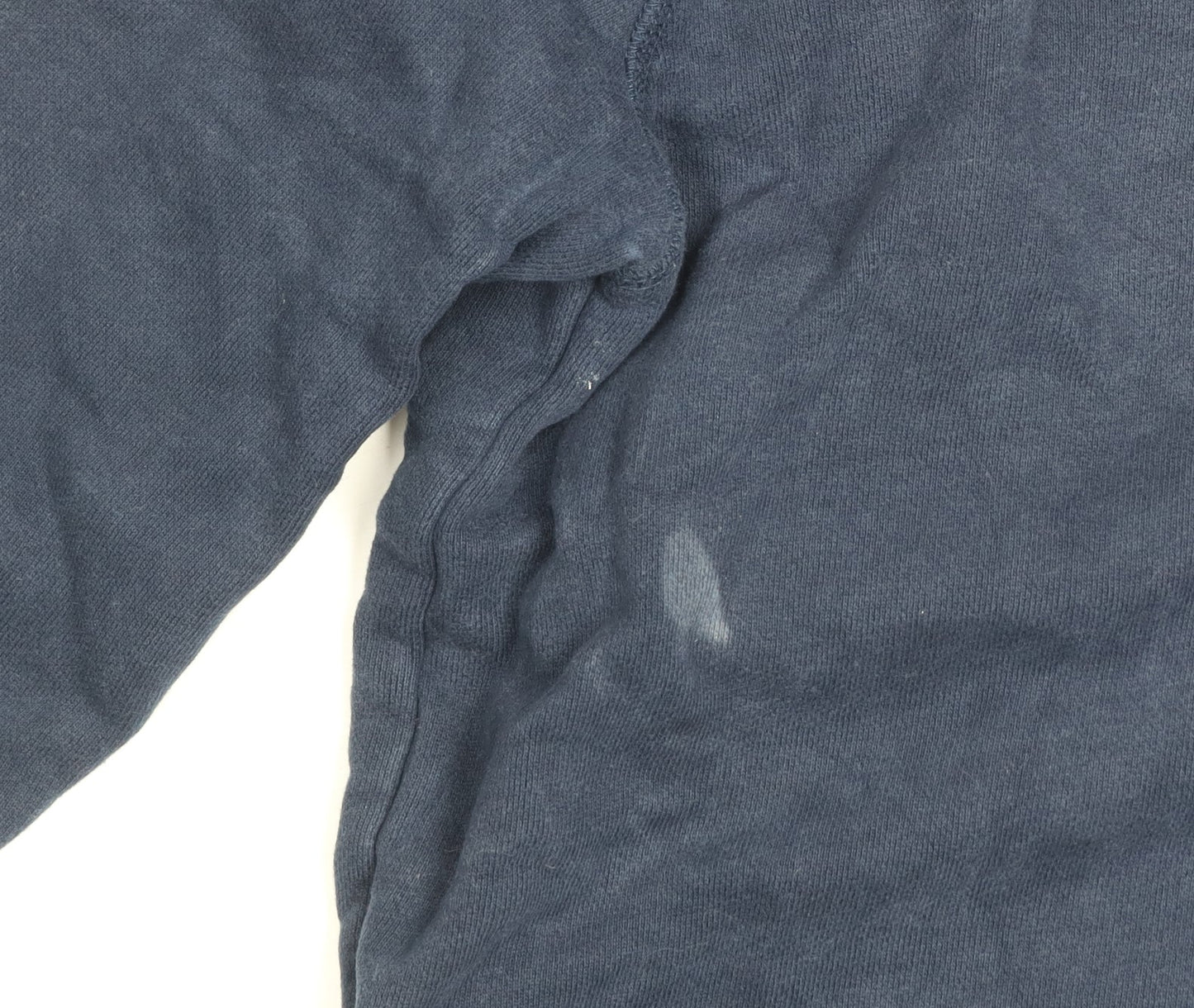 Mens UK Size S Crew Clothing Co. Blue 1/2 Zip Sweatshirt