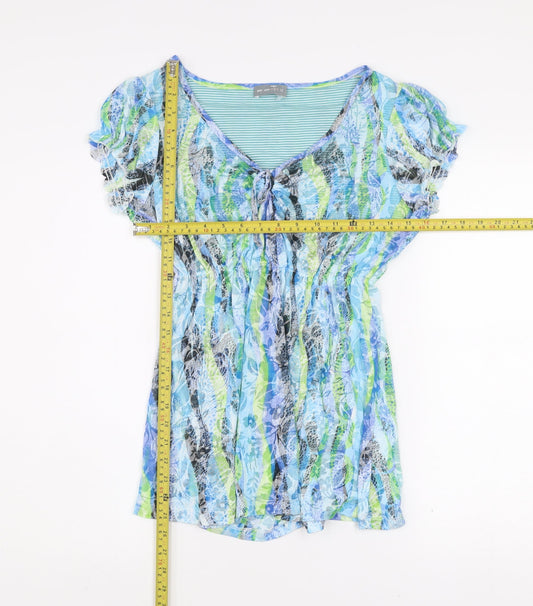 Marks and Spencer Women’s Multicoloured Short Fit & Flare Dress Size 12