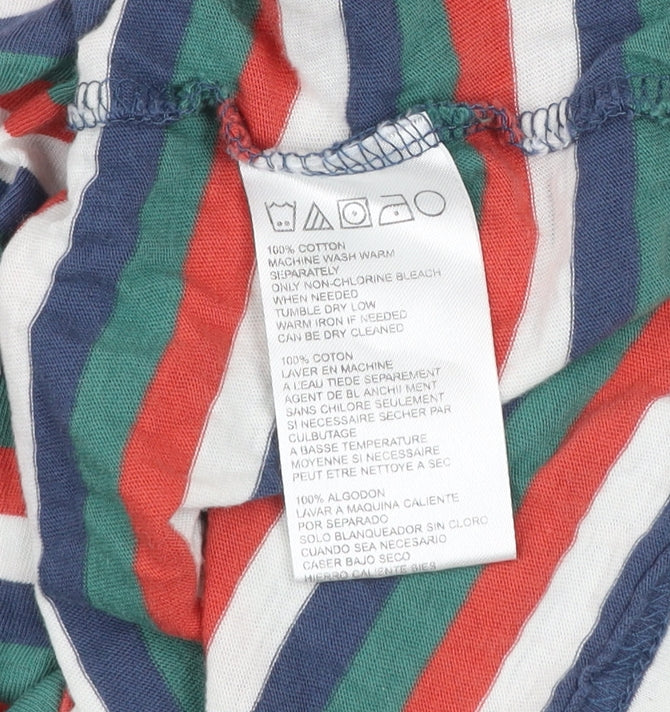 Womens UK Size S BDG Multicoloured Ringer T-Shirt