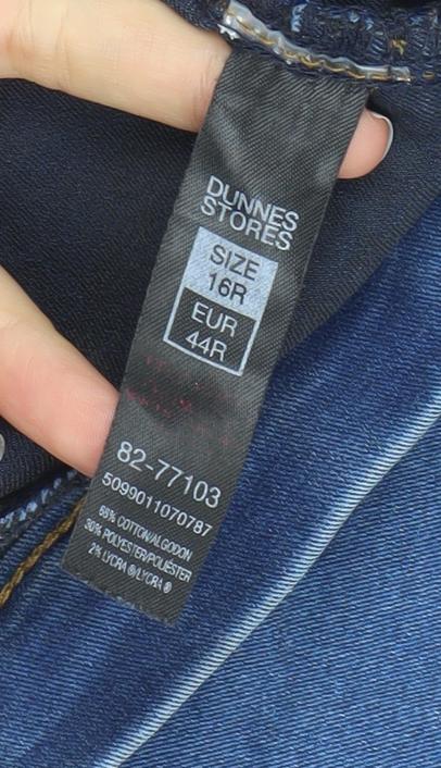 Dunnes Stores Women's Blue Stretch Jegging Jeans Size 16