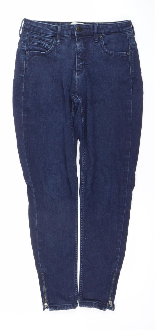 Additional front view of Only Women's Blue Skinny Stretch Denim Jeans M 30in