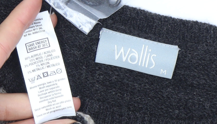 Womens UK Size M Wallis Multicoloured Pullover Jumper
