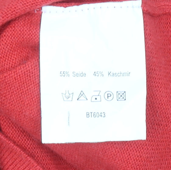 Womens UK Size L di Roberto Red Pullover Jumper