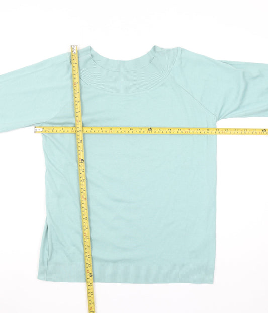 Womens UK Size 18 Monsoon Blue Basic Blouse