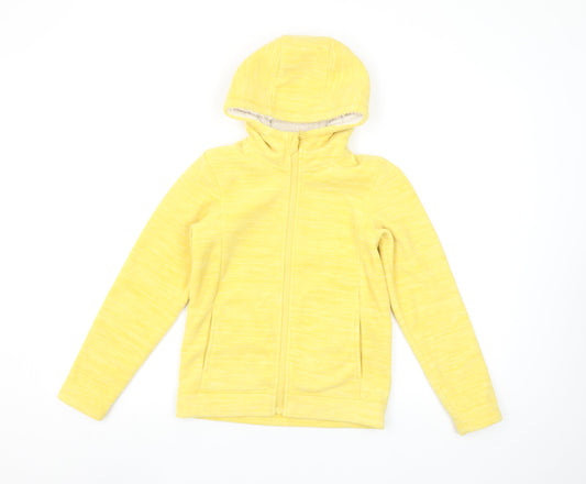 Girls UK Size 9-10 Years Mountain Warehouse Yellow Basic Jacket