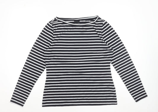 Womens UK Size 14 ASOS DESIGN Black Basic T-Shirt