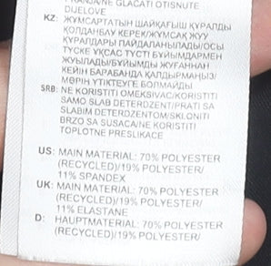 Adidas Womens Black Climalite Capri Leggings Size S 8-10